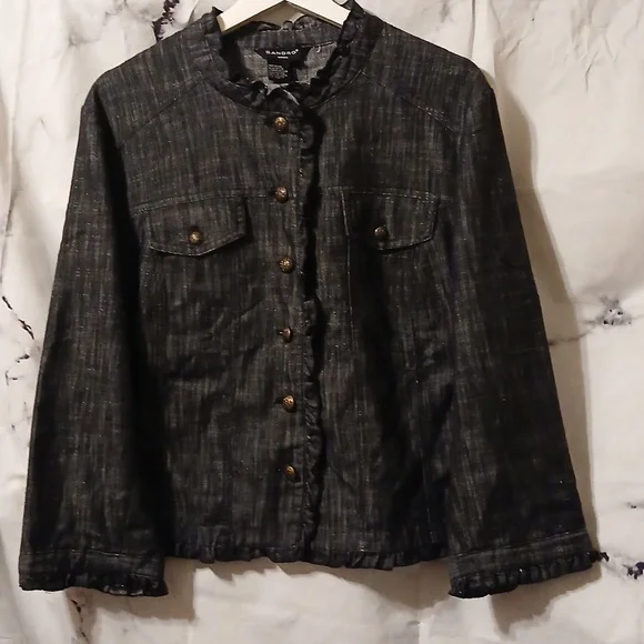 Sandro jacket 1ร ๐๐๐๐ - Picture 1 of 7